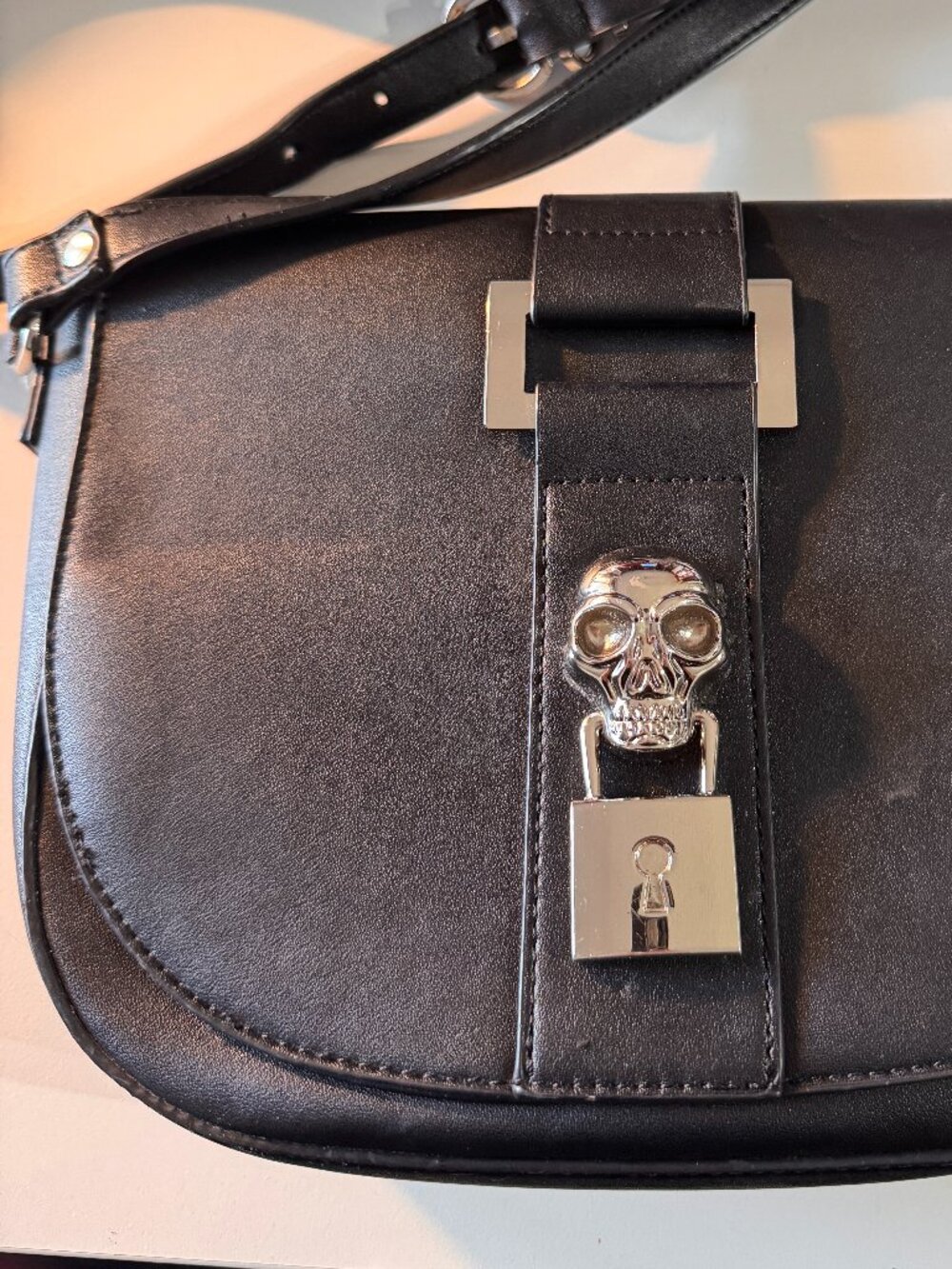 KILLSTAR Skull Crossbody Bag Purse with Tassel